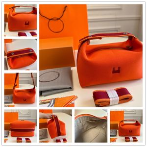 Neue Designer-Kosmetiktaschen von Bride-a-Brac, Unisex-Handtasche aus Segeltuch, Lunchbox-Tasche, Aufbewahrungstasche für Kosmetika aus Segeltuch, Mini-Clutch-Tasche, tragbare Bento-Tasche