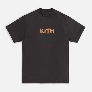 Roupas de moda de grife Tees Tshirts Kith Treats Churcho Tee Sobremesa Rift Valley Donut T-shirt de algodão Streetwear Sportswear Tops Rock Hip hop T-shirts