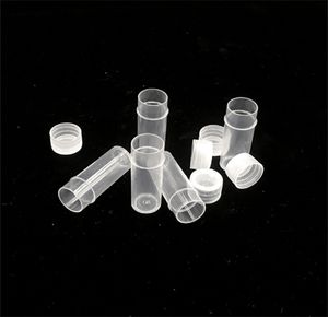 100pcs small plastic bottle,personal health PP plastic bottles 5 grams wholesale packing bottle Bottle Vial Storage Containers JL1430