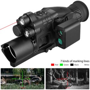 Riflescope de visão noturna monocular com aplicativo wi-fi Alcance de 200m Nv Scope 940nm Ir Night Vision Hunting Trail Camera Telescope