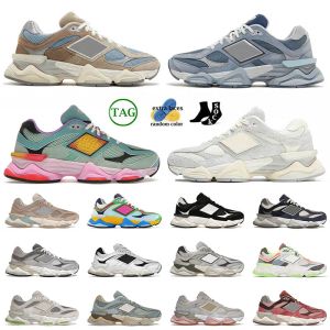 Sapatos casuais de grife 9060 Joe Freshgoods masculino e feminino tênis de corrida camurça 1906R grife Penny Cookie rosa chá de bebê azul marinho sal marinho tênis de trilha ao ar livre tamanho 36-45