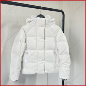 Classico da donna bianco distintivo piumino canadese autunno e inverno piumino capispalla causale caldo ispessito parka designer cappotti da donna cappotto d'oca canadese XS-XL