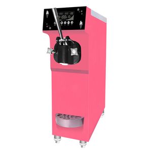 LINBOSS komercyjna mocna maszyna do lodów chłodzących do sklepów z zimnymi napojami maszyna do lodów miękkich ze stali nierdzewnej system wstępnego chłodzenia