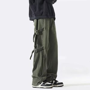 Män s byxor techwear last män band mode y2k punk streetwear casual harajuku US Korea joggar trending byxor 230703