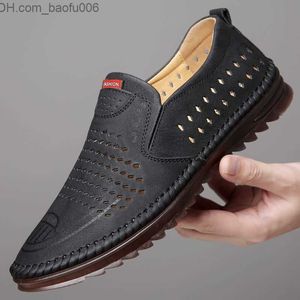 Sapatos sociais Sapatos sociais verão masculino microfibra couro 3844 antiderrapante macio tendão inferior sola homem casual negócios juventude mocassins Z230705