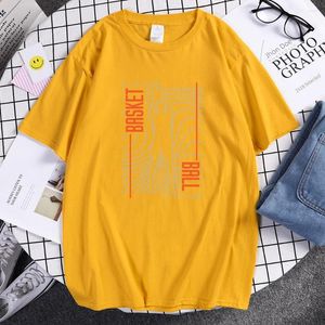 Men's T Shirts Basketball Get The Victory Funny Printing Tshirt Retro Brand Tee Men'S Gorgeous Cotton Clothes Cool T-Shirt Men