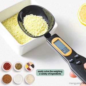 Measuring Tools Portable Digital Kitchen Scale Pets Food Measuring Spoon Electronic Spoon Weight Volumn Food Scale R230704