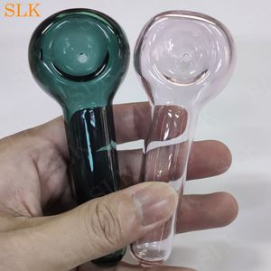 4,2 дюйма New Mini Glass Bongs Стеклянные курительные трубы минималистский стиль ложки