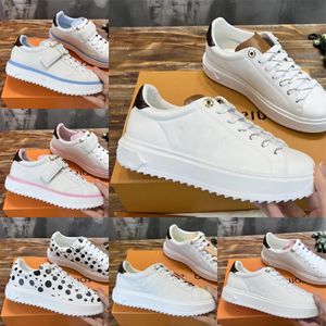 2023 Designers Casual shoes women men luxury leather lace-up sneaker cowhide fashion brand Flat Running shoes Letters Trainers platform Outdoor Sports sneakers