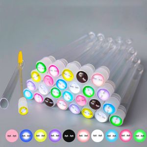 Makeup Tools 50pcs Reusable Mascara Wand Tube Disposable Eyelash Extension Brush Replaceable Dust proof Eyebrow Eye Lash Brushes 230704