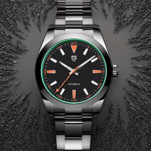 Other Watches PAGANI DESIGN Green Sapphire Glass Men s Mechanical Luxury Automatic Watch Men NH35A Stainless Steel Diving Sports Clock 230703