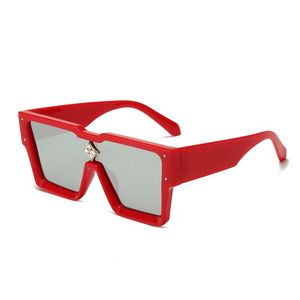 Lunettes Blumenlinse, Luxus-Designer-Millionärs-Sonnenbrille, Herren-Damen-Schattenmodell, spezieller UV-Schutz, Doppelstrahlrahmen, Outdoor-Markendesign, Legierung, Top-L-Marke