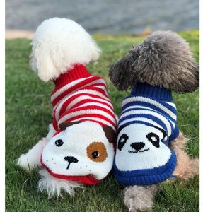 Skor 5pc/parti fabriksförsäljning Nytt helt söt PET PUPPY DOGE CLOOT COAT HOUDIE Sweater Costumes Storlek XS S M L XL Mixed Colors CC05