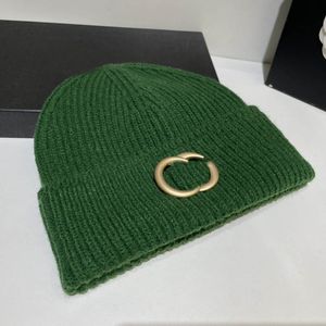 Gorros de designer de rua para homens gorro de inverno mulheres casquette cashmere dupla carta chapéus beanie balde crânio chapéu de malha boné grosso lã elástica bonés g presente cc