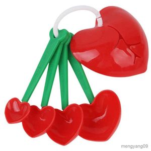 Messwerkzeuge 5 Teile/satz Messlöffel Genaue Messung Flüssigkeit Messen Liebevolle Form Scoop Set Küche Zubehör R230704