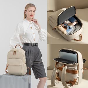 Marsupi Zaini Donna Zaino per laptop Viaggi d'affari 15 pollici Zaino grande per notebook Zaino urbano impermeabile di lusso 230703