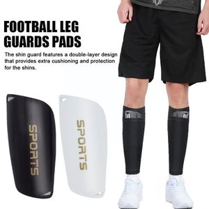 Balls 1 PC Football Leg Guards Pads для взрослых футбол Shin Guard Pvc Professional Professional Sport Slip Hard Anti Material H2L0 230704