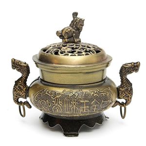 Number 1pc Chinese Style Incense Burner Delicate Double Dragon Incense Burner Stick Holder for Home Decoration Home Decorative Ornament