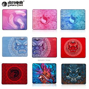 Muskuddar handled vilar esports tiger spel smidig flexibel mus pad mousepads för spelare longteng huoyun lingyun qinsui 2 gamer musmatta hög kvalitet 230704