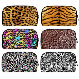 Leopard Zebra Tiger Stripes Print Wallet Women Fashion Purse Phone Lipstick Holder Money Coin Bag Long Wallet Ladies Clutch Gift