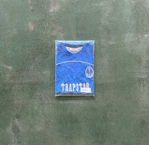 サッカー Tシャツメンズデザイナージャージ TRAPSTAR 夏トラックスーツ新しいトレンドハイエンドデザイン 526ess