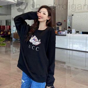 Kadın Hoodies Sweatshirts Tasarımcı İtalya Kadın Hoodies Moda Gevşek Gevşek Hoodie Saf Pamuk Mens Pullvoer Plus Boyut 5XL HKM7