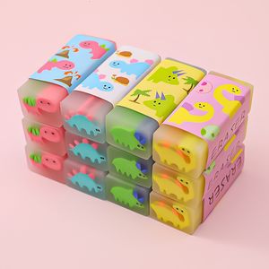 Erasers 36pc Kawaii Scented School Eraser Cute Examination Office 4b Pencil Eraser Children Study Stationery Supplies Gift Wholesale 230703