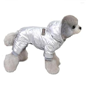 Dog Apparel Pet Jumpsuits Puppy Bodysuit Keep Warmth Soft Texture Dogs Fleece Hooded Coat Costume For Winter Hoodies