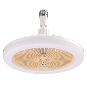 25cm LED Ceiling Light with Fan, E27 30W, 3 wind speed, Indoor Ceiling Fan Light Kit for Bedroom Living room Kitchen, white