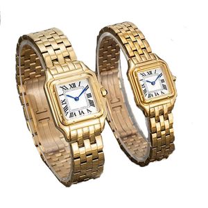 Tank Watch Mechanical Gold Rose Gold Silver Give Hy Hes Men Women Movem