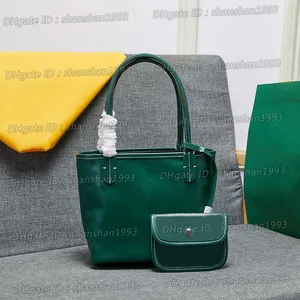 Sacola de compras feminina bolsa de praia pequena bolsa de couro genuíno com acabamento e alça mini bolsas reversíveis com bolsa para pó