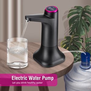 Altri bicchieri Distributore d'acqua USB Pompa dell'acqua 19 litri Mini pompa elettrica automatica per bottiglia da gallone d'acqua per rubinetto della bottiglia Distributore di bevande 230703
