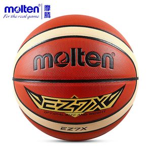 Balls Original Molten Basketball Ball EZ7X/EZ6X/EZ5X Brand High Quality Genuine Molten PU Material Official Size7/Size 6/5 Basketball 230703