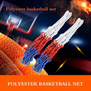 Toplar polyester basketbol net çerçeve örgülü ip açık ev sepetbalnet çember çocuklar 230704