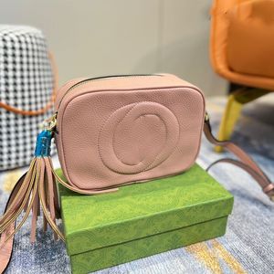 Handtasche Frauen Luxurys Designer Taschen Farbe Lässige Reise Quaste Kleine quadratische Tasche PU-Material Mode Umhängetasche Brieftasche cm 2022