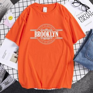 Magliette da uomo City Of Dreams 1996 Brooklyn Girls Club Stampa Tshirt per uomo Soft Street Shirt Sport Cool Top Cotton Loose Male