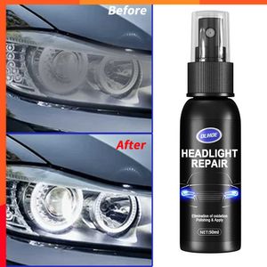 New Car Headlight Polishing Agent Scratch Remover Repair Fluid Headlight Renewal Polish And Maintenance Liquid Kit Auto Accessories