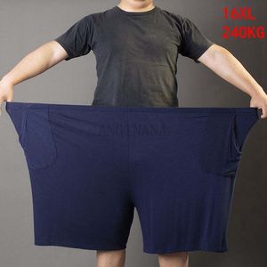 Shorts Masculino shorts oversized plus size 16xl 240kg algodão 10xl 12xl 14xl verão solto elástico esportivo preto azul grande 58 60 62 64 230703