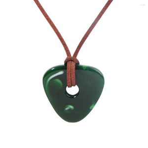Pendant Necklaces Ghost Mother Caroline Saw Stone Necklace Anime Movie Children Gift Emerald