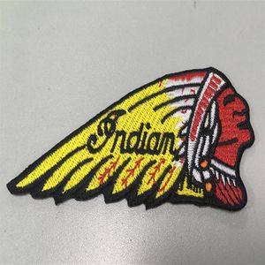 Cool Indian Motorcycles Patches Iron on Embroidered Patch for Clothing and Hats Caps Patch Applique Sew on Patch 11x4 5cm G0205231v