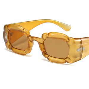 Mode Sonnenbrillen Frauen Candy Farbe Sonnenbrille Persönlichkeit Adumbral Anti-UV Brille Lustige Brillen Ornamental
