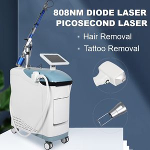 Diode Laserhår Borttagning av Pico Laser Tattoo Borttagningsmaskin 808NM LASER EPILATOR 1064NM 755NM 532NM LASER PIGMENT