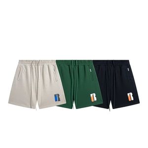 Herren-Shorts, Designer-Herren-Vintage-Sport-Fit-Viertelhose aus 100 % Baumwolle für Herren