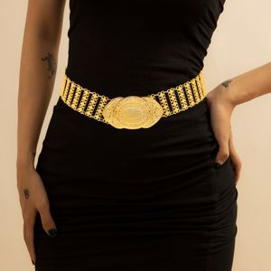 Umbigo sino botão anéis de metal dourado indiano árabe barriga correntes para mulheres femininas hippie vestido de noiva vestido de noiva cinto correntes afegã cigana corpo joalheria presente 230703