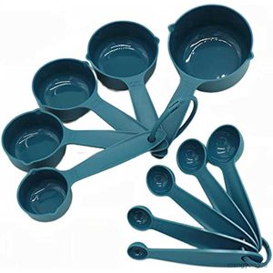 Measuring Tools Piece Measuring Cup Spoon Set for Baking Kitchen Dry Cups Measurement Spoons Set for Cooking R230704