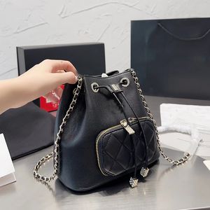 Designer Crossbody Bags Totes Bucket Bags Women Fashion Chain Shoulder Purses High Quality Leather Woman Cross Body with Light Gold Hardware