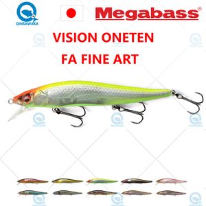 Przynęty Przynęty JAPONIA Megabass Fishing Lure VISION ONETEN Slow Floating BASS LURE MINNOW Jerkbait Bullet Dynamic Sea Tackle Magnetic Gravity 230704