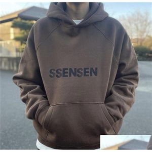 Kleidung Sets High1 Qualität Version Pl-Over Hoodie Herren Frauen Designer Hoodies Winter Warme Mann Tops Langarm Plover Kleidung Drop Dhjk0