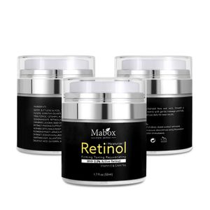 Outros itens de saúde e beleza Mabox Retinol 2,5% Hidratante Creme Facial para os Olhos Vitamina E Cremes Hidratantes para a Pele Noite e Dia Drop Dh8Os