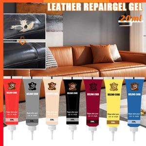 New 20ml Car Leather Repair Gel Cream Repair Filler Sofa Auto Seat Leather Complementary Repair Refurbishing Car Polishing Kit